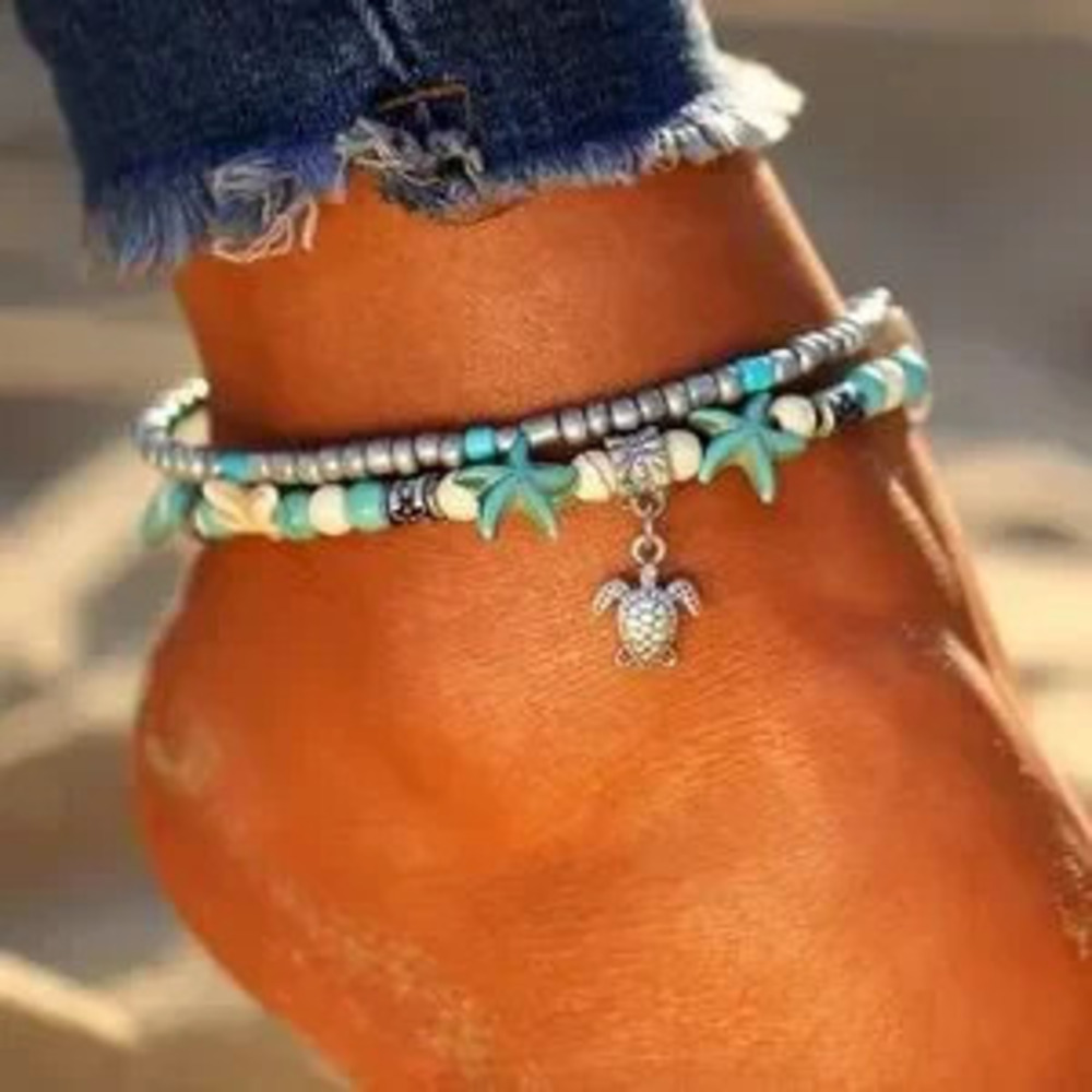 Boho Bohemian Beach Anklets